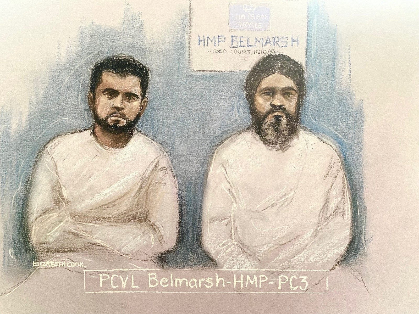 Brief sketch of Urfan Sharif (right) and his brother Faisal Malik