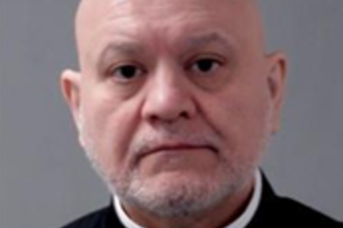 Priest accused of having used the teen girl's hair so dental floss as they waited in line with seeing a relic