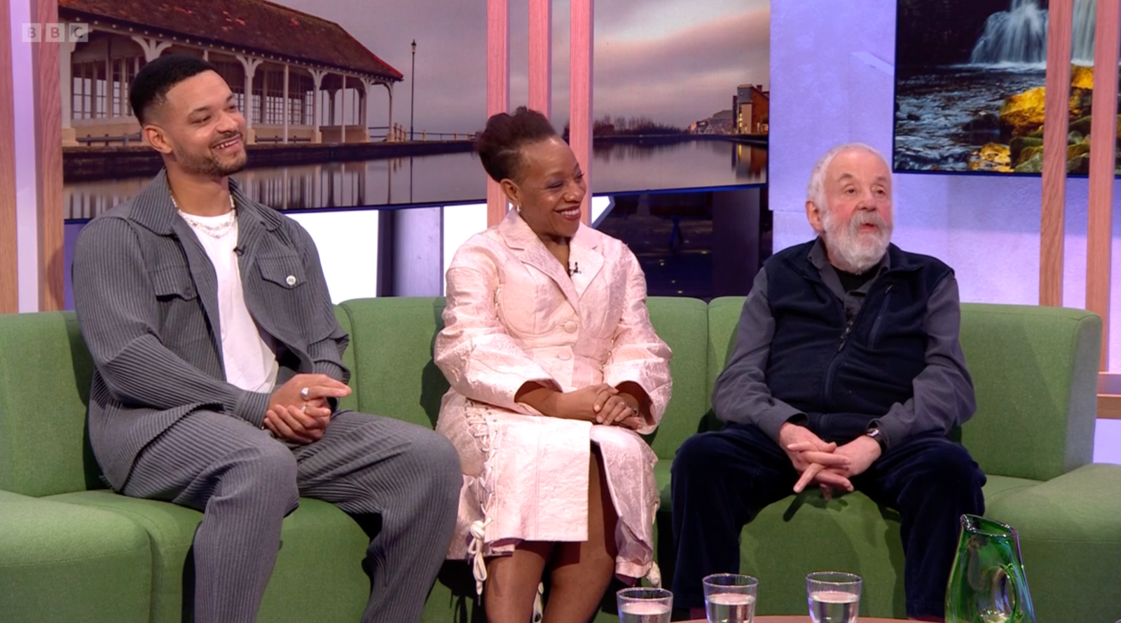 Steven Bartlett, Marianne Jean-Baptist and Mike Leigh made a typical eclectic 'one show' lineup