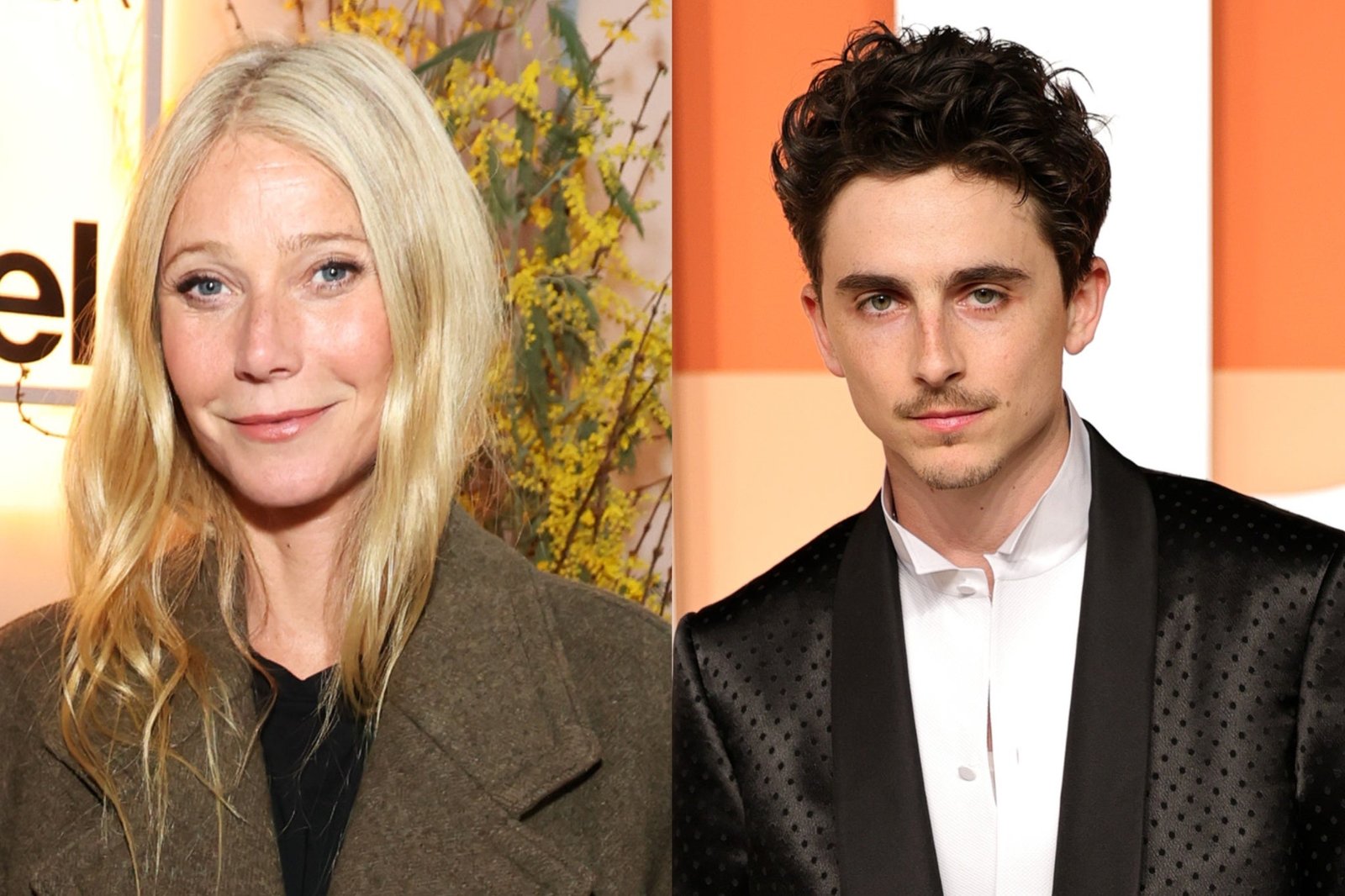 Gwyneth Paltrow was spotted filming a steaming kiss scene with Timothèe Chalamet in October.