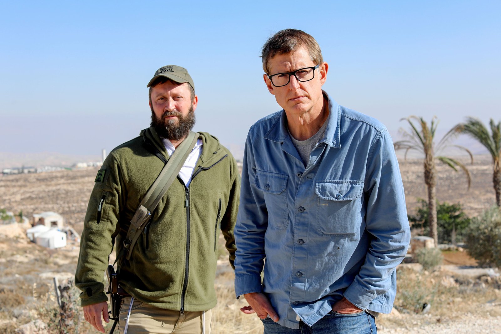 Louis Theroux in 'The Settlers'