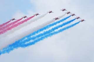VE -Day plans include a RAF Air Past over London (Jonathan Brady/Pa)