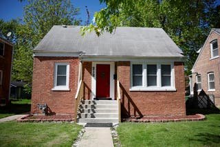 The childhood home to Pope Leo XIV in Dolton, Chicago