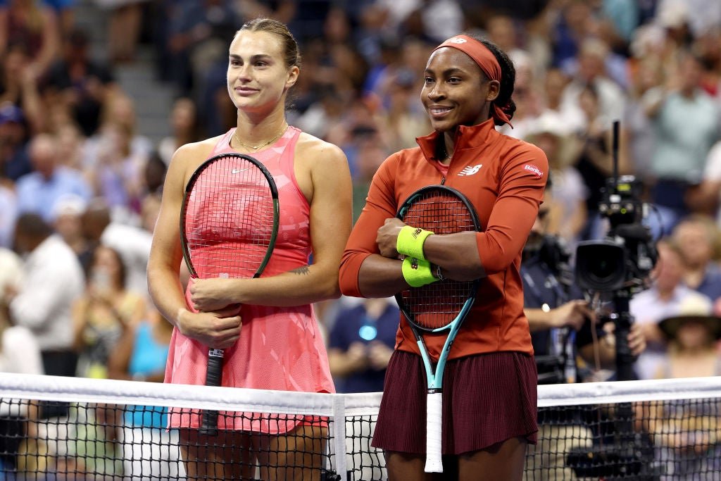Gauff defeated Sabalenka in three sets to win the US Open final in September 2023