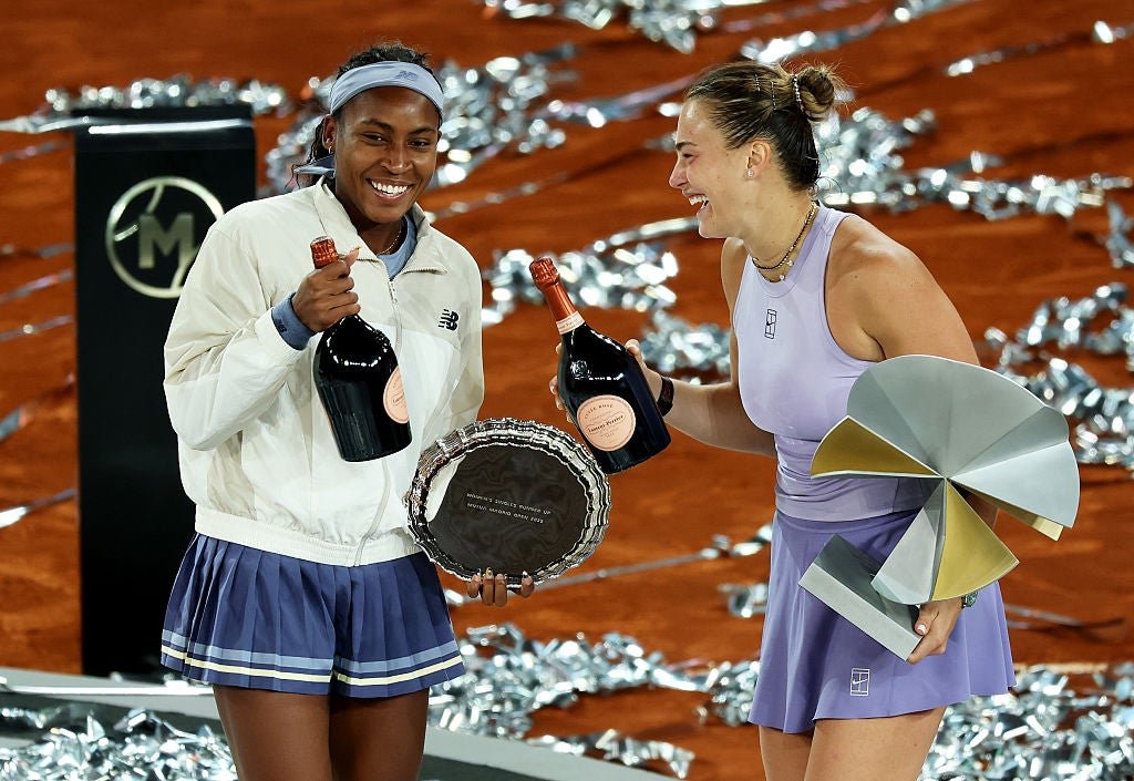 But Sabalenka has won three of the last four matches against Gauff, including the Madrid final