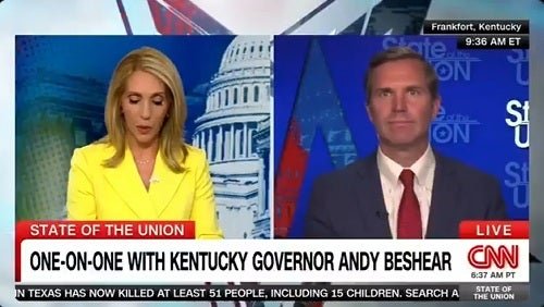 Government Andy Beshear's period expires in December 2027, weeks before the first primary competitions begin