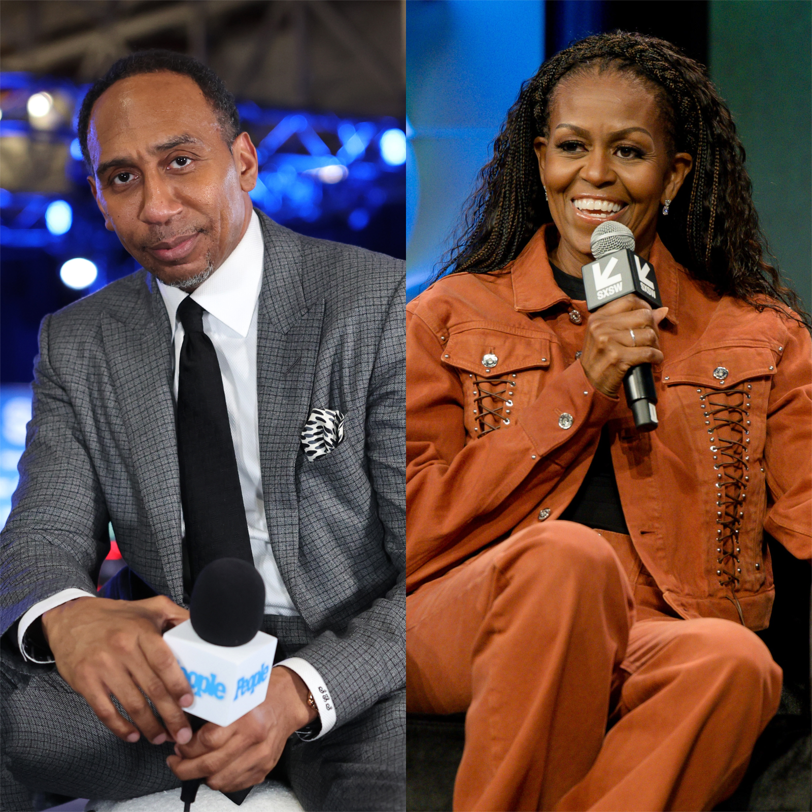 Stephen A Smith says he took 'great offense' over comments from Michelle Obama during the 2024 president