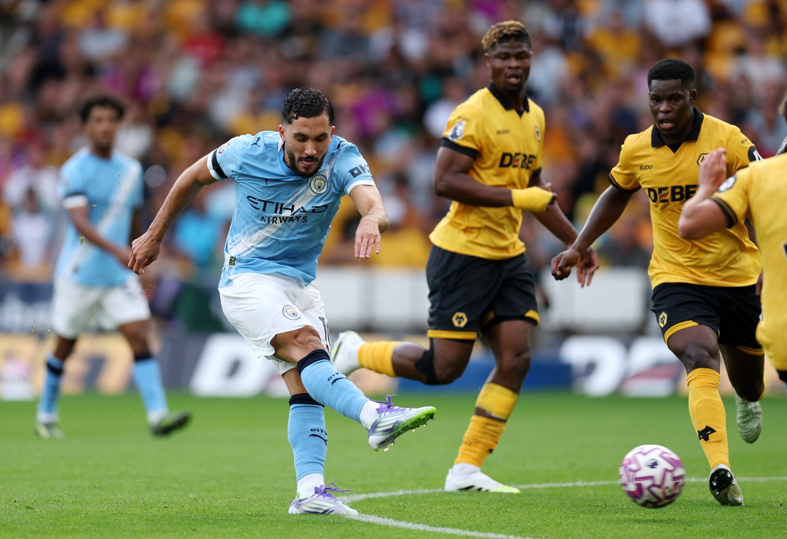 Rayan Cherki came from the bench to score City's fourth goal