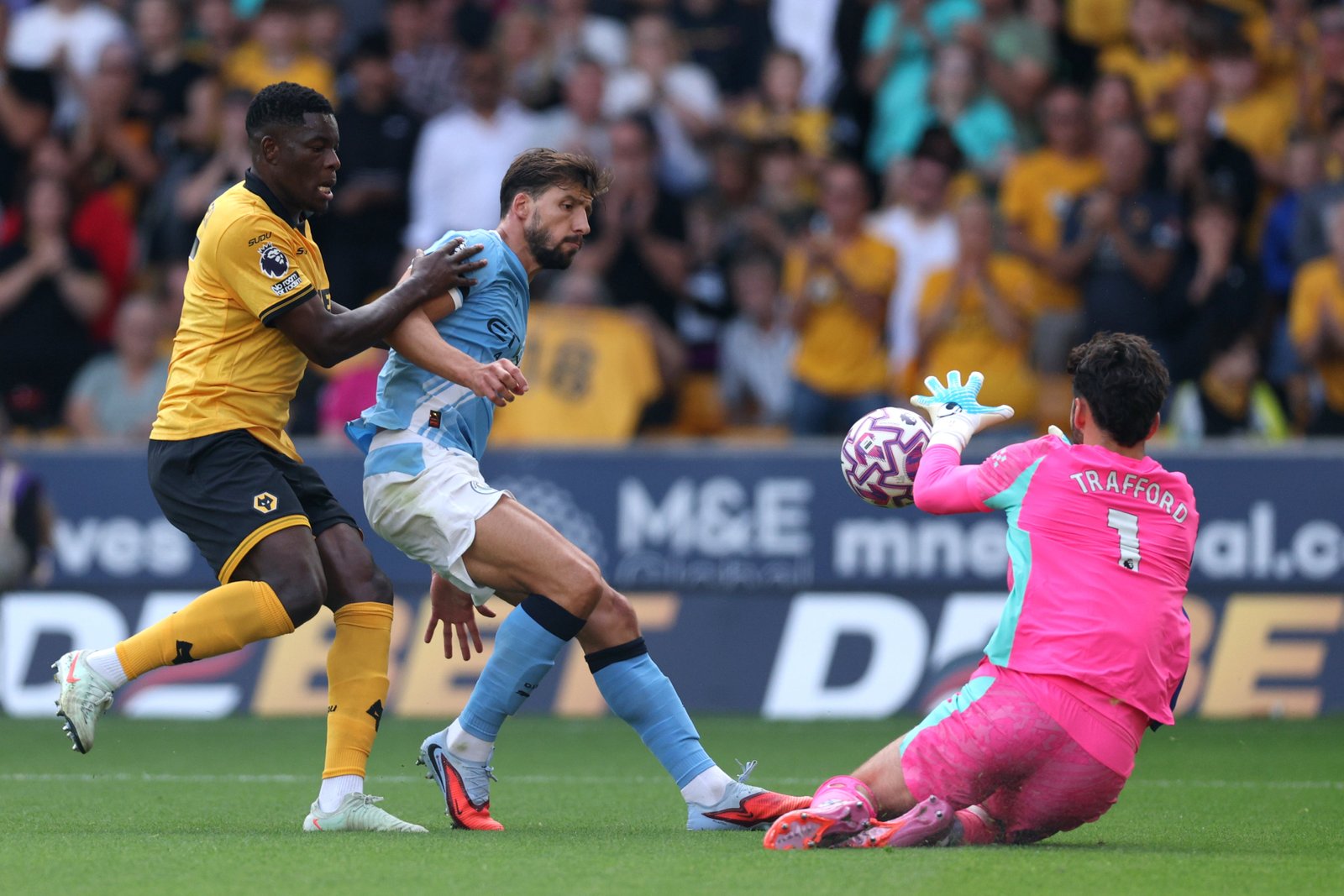 It was a quiet excursion for James Trafford but he holds a clean sheet