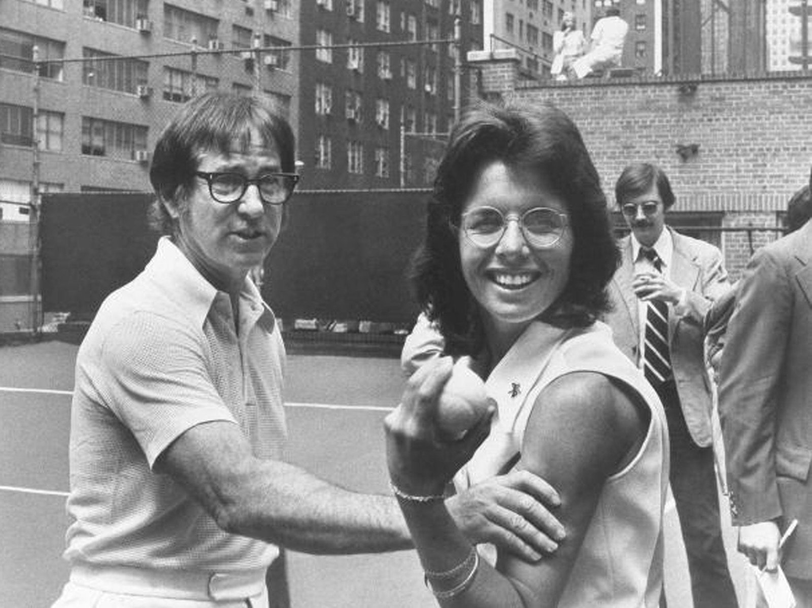 The match between Billie Jean King and Bobby Riggs was called 'The Battle of the Gender'