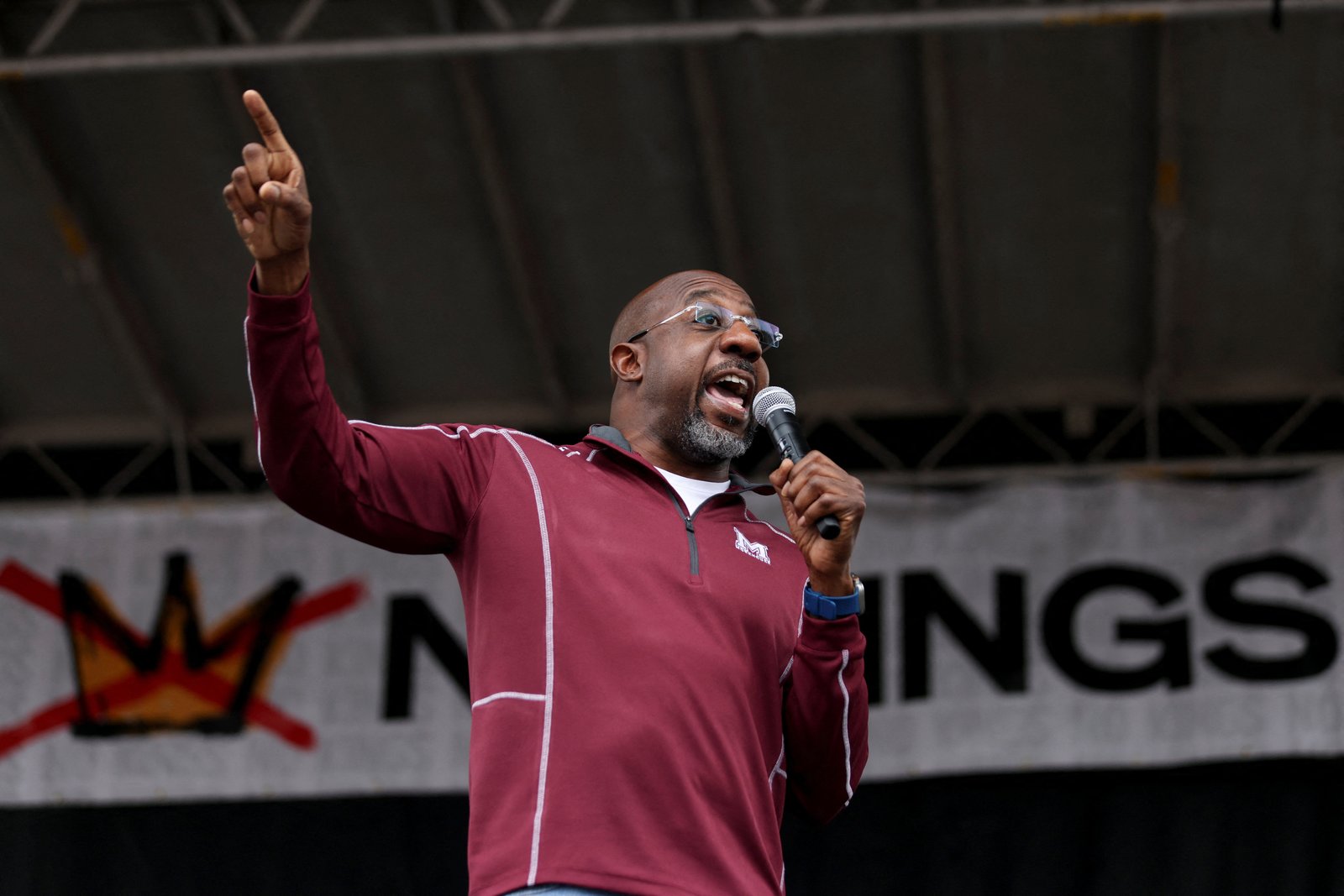 Senator Raphael Warnock says Americans should be 'concerned' by Trump's latest actions