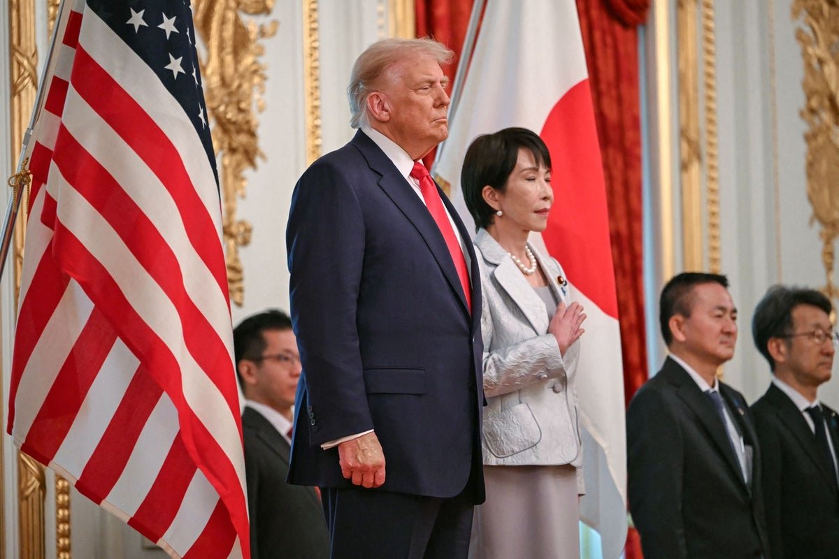 Trump visits Japan as largest federal employee union calls for immediate end to shutdown: Live updates