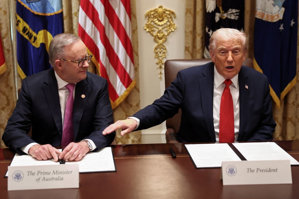 Trump signs $8.5 billion rare earth deal with Australia as China curbs exports