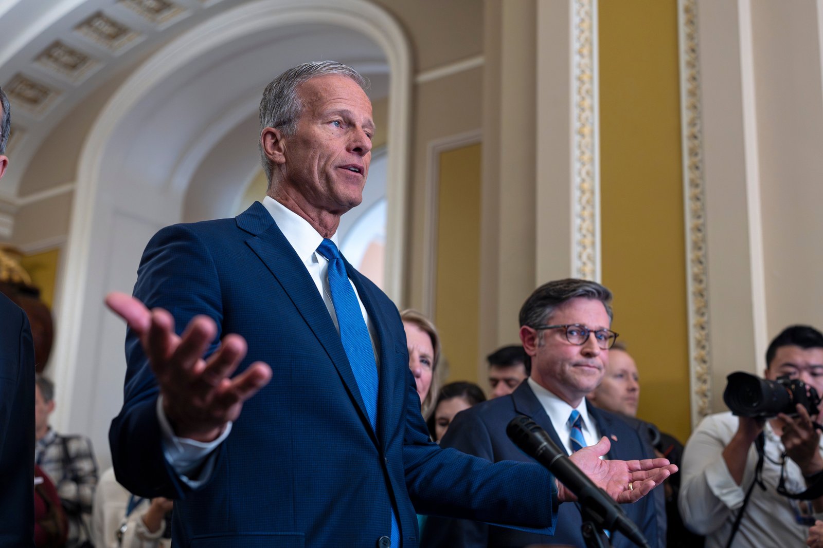 Despite holding 53 seats in the Senate, Republicans saw one of Donald Trump's nominees go down in defeat without a vote on Tuesday